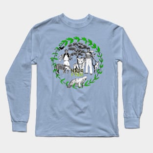 Revisionist Belize Coat of Arms Long Sleeve T-Shirt